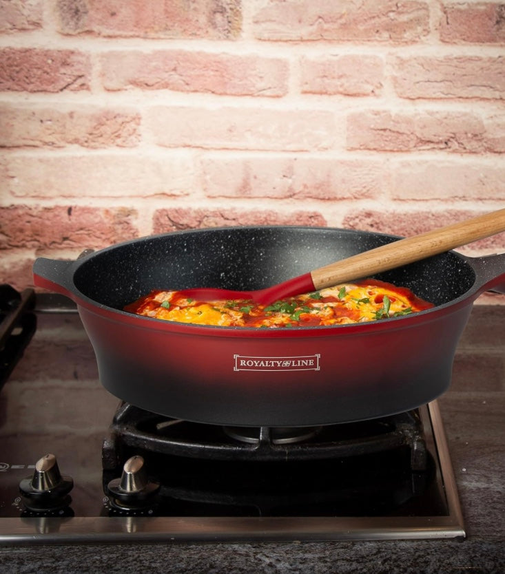 Ensemble de casseroles et poêles antiadhésives 17 pièces en pierre RL-ES2014M